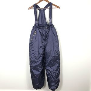Vintage Purple Dulon Snow Pant Bib Medium